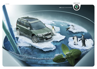 Illustration for article titled Skoda Yeti Adverts Mix Cars, Mixed Drinks